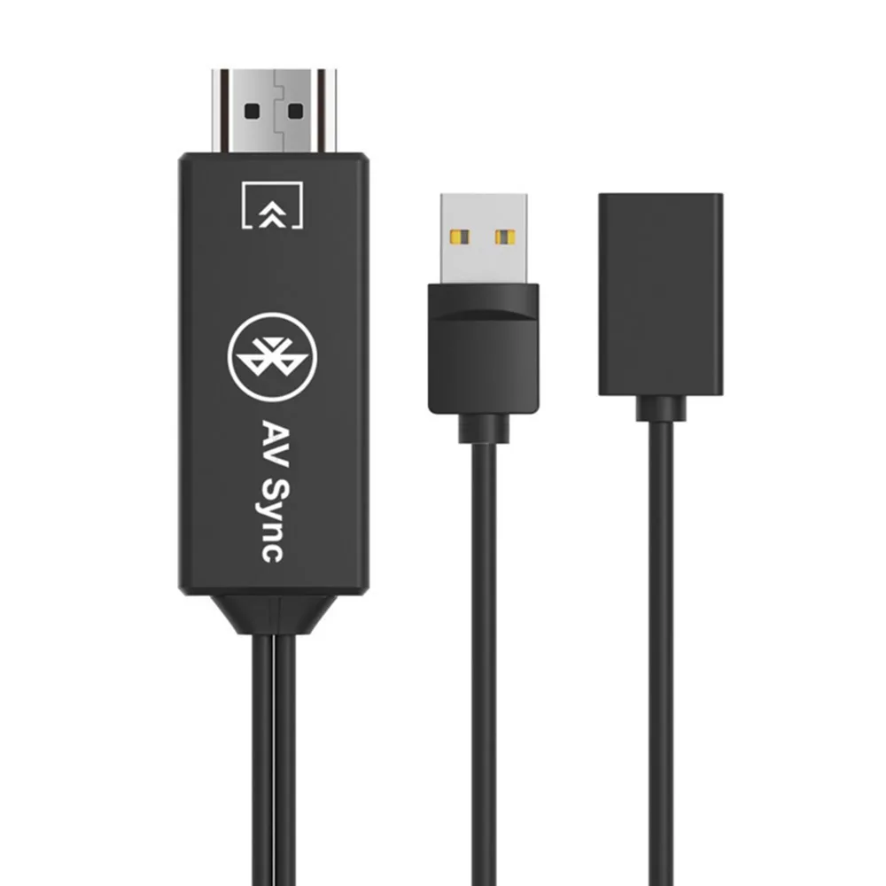 SOONHUA Портативный USB HDMI кабель Bluetooth AV адаптер для iOS Android телефон к ТВ HDTV Huawei Samsung Xiaomi