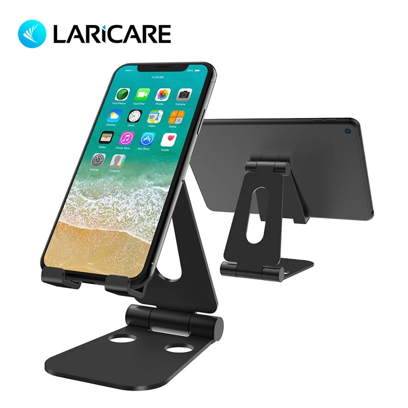 Подставка для планшета LARICARE устойчивая алюминиевая противоскользящая складная