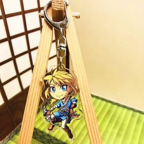 Модные Акриловые брелки IVYYE Zelda из аниме брелок для ключей подвеска игрушек