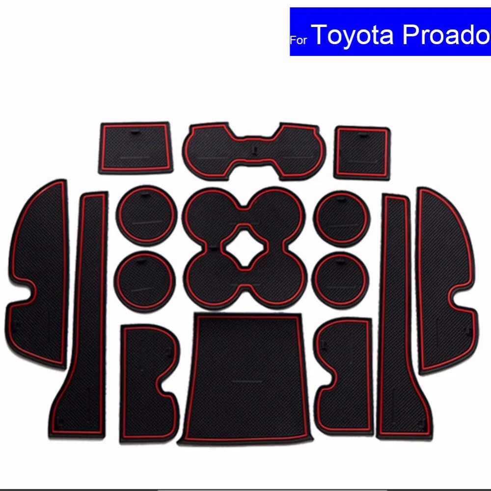 Противоскользящие коврики для автомобильных дверей Ковров держатель Toyota Prado 2010 ~