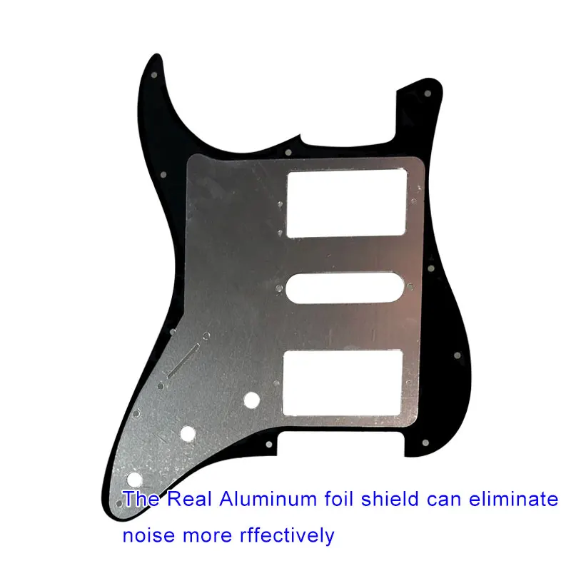 Электрогитара Pickguard 11 отверстий катушка для слева рукой США Мексиканская Fd HSH PAF