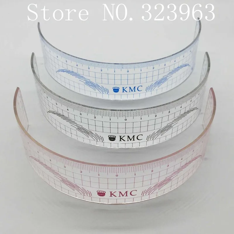 Многоразовая Полуперманентная линейка для бровей инструмент измерения