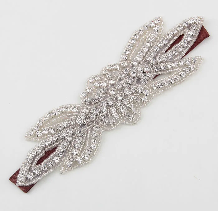 Повязка на голову Nishine Стразы с цветами для девочек детские повязки аксессуары