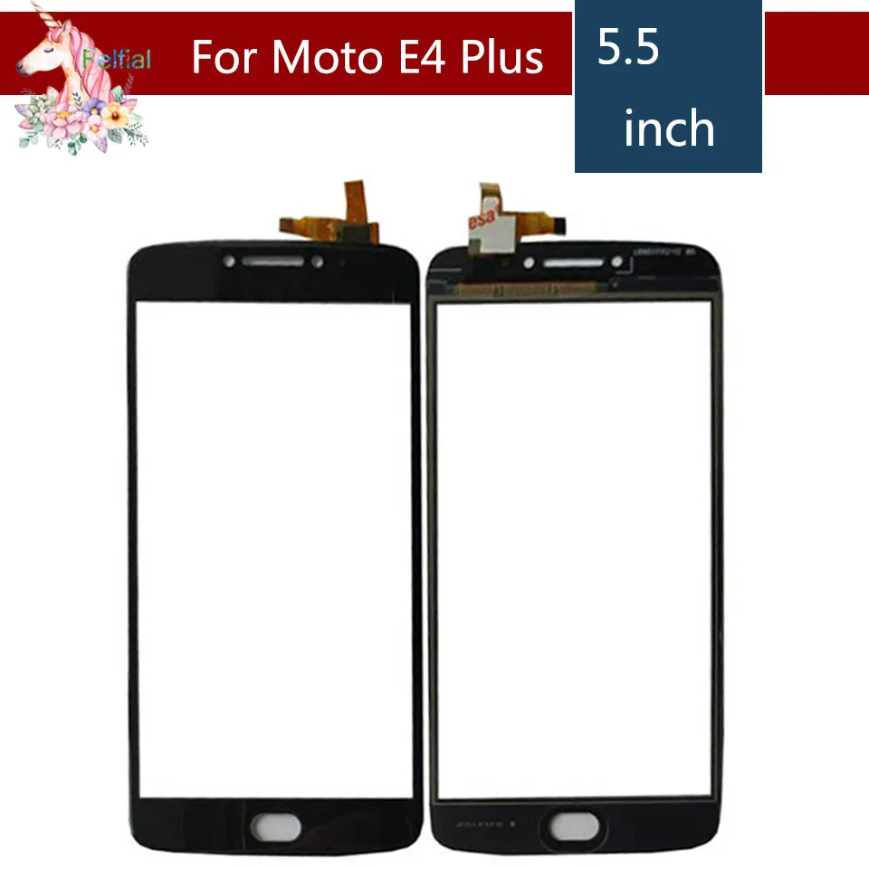 Сенсорный ЖК-экран 5 дюйма для Motorola Moto E4 Plus XT1773 XT1771 дигитайзер датчик внешнее