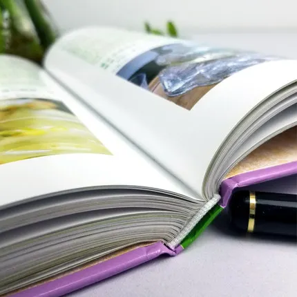 Художественная книга с изображением китайского чая цветочного травяного