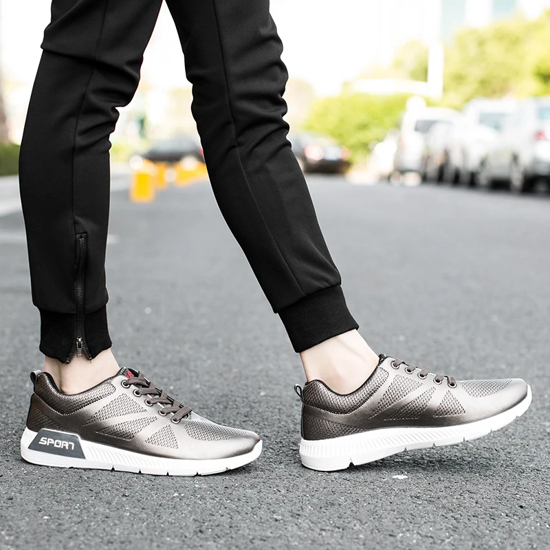 Новинка 2019 года кроссовки для мужчин дышащая повседневная обувь мужская на