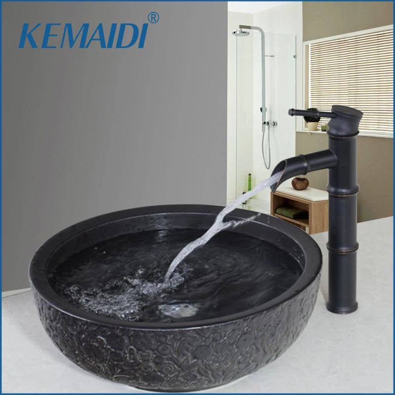 KEMAIDI керамический умывальник раковина для ванной комнаты смеситель смесителя и