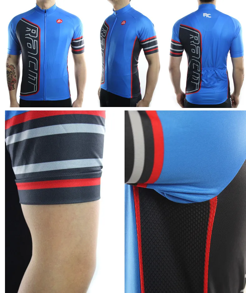 Racmmer дышащая велосипедная майка летняя Mtb велосипедная короткая одежда Ropa Maillot Спортивная одежда для велоспорта# DX-22