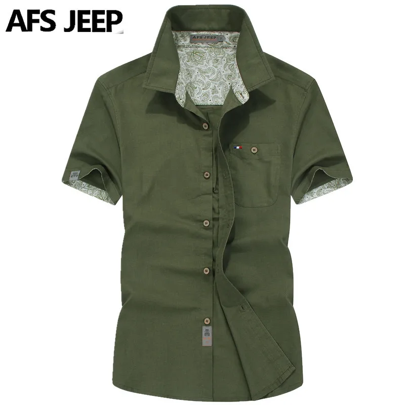 Высококачественные Брендовые мужские повседневные рубашки с коротким рукавом