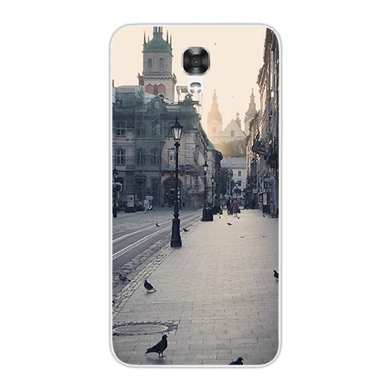 For LG X Screen / View Silicone Case Transparent TPU for K500N K500DS Dark Phone Cover |