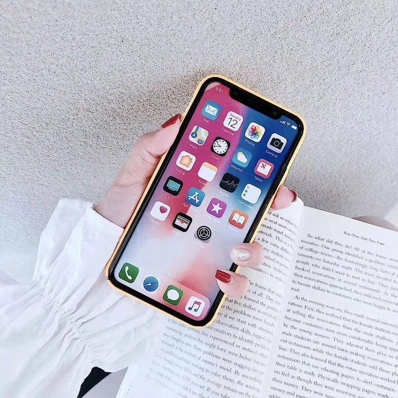 Милые карамельный цвет Защита от солнца цветок телефон чехол для iPhone 7 Puls 6 S 8 X XS XR