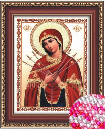 Новинка 2017 алмазная вышивка Мэри картина с кристаллом Алмазная мозаика для