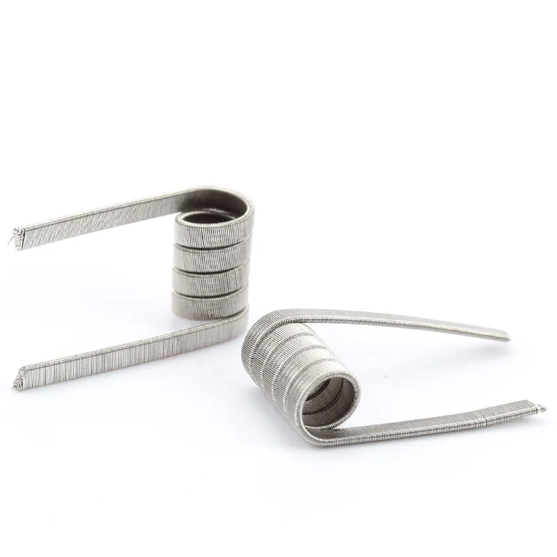 

2pc Coil Father High Density Blue Pre-built NI80 Premade Coil DIY Coil RDA Mod Vaporizer Heating Coils Wire for E Cigarette