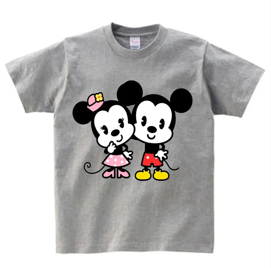 graw childreT-shirt Детская футболка с забавным принтом «Микки Маус» футболка с короткими рукавами для мальчиков и девочек коллекция года, летние детские футболки для отдыха, camiseta N - Цвет: graw childreT-shirt