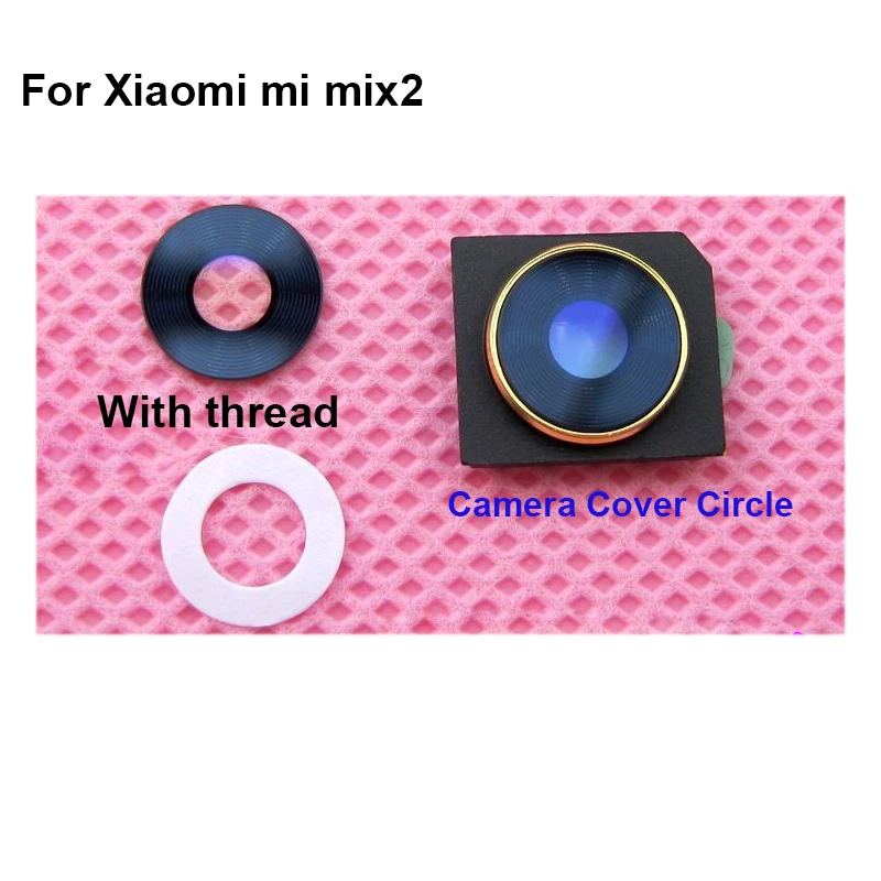 Запасные части для задней камеры xiaomi mi mix 2 mix2 стеклянная линза + крышка | Мобильные