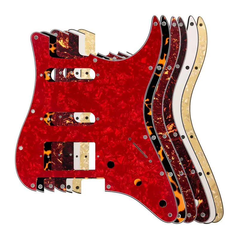 Pleroo защита для гитары США 11 отверстий винтов Strat с Floyd Rose Tremolo Bridge PAF Humbucker Одиночная