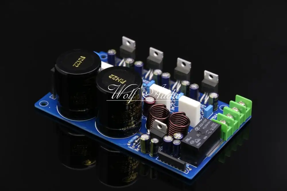 Hi fi плата параллельного усилителя LM1875 2 0 50 вт + с защитной схемой колонок BTL