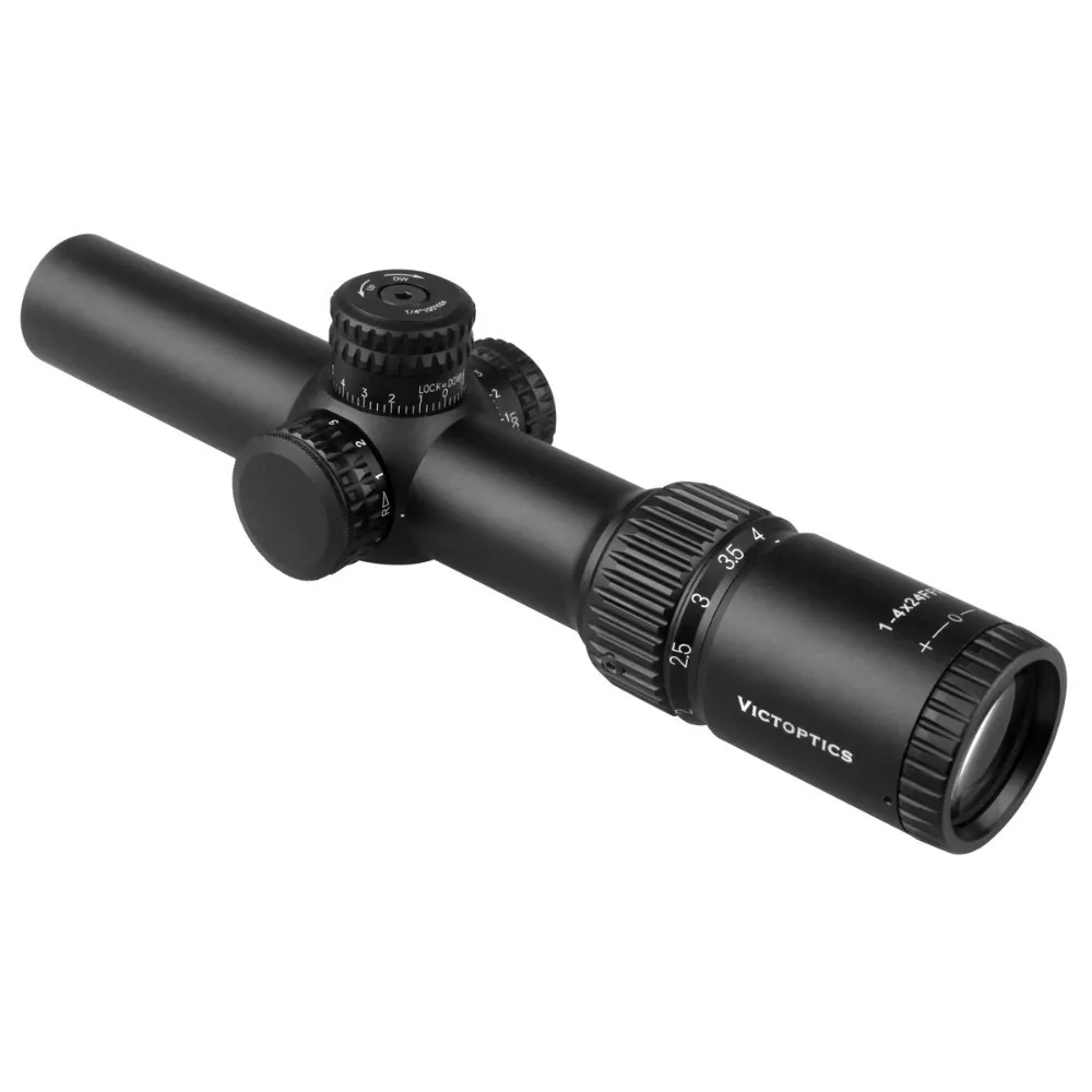 Victoptics 1 4x24 компактный FFP прицел красный зеленый свет Экстра CQB съемка область BDC