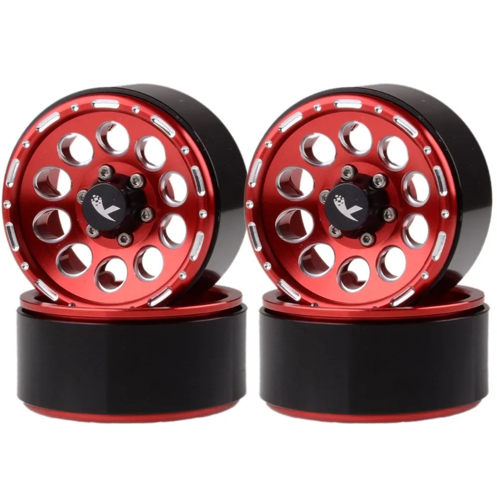 

10 Holes Aluminum 1.9" Wheel Rim RC 1064 For Rock Crawler Axial Traxxas HPI 1/10