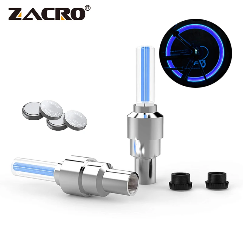 Zacro 2 шт. велосипедные фары колеса шины клапан велосипедный Светильник Велоспорт езда Спорт спиц безопасности Предупреждение льная лампа светильник s задний светильник