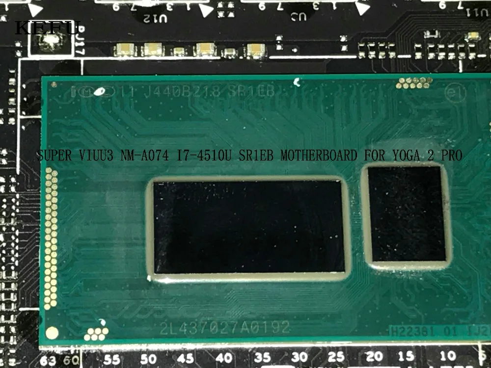 Совершенно новый. Доступно. Материнская плата VIUU3 NM A074 для Lenovo YOGA 2 PRO материнская