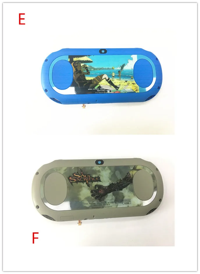 Запасная задняя крышка с логотипом для PS Vita Slim для psvita 2000 Консоль ack Оболочка Чехол