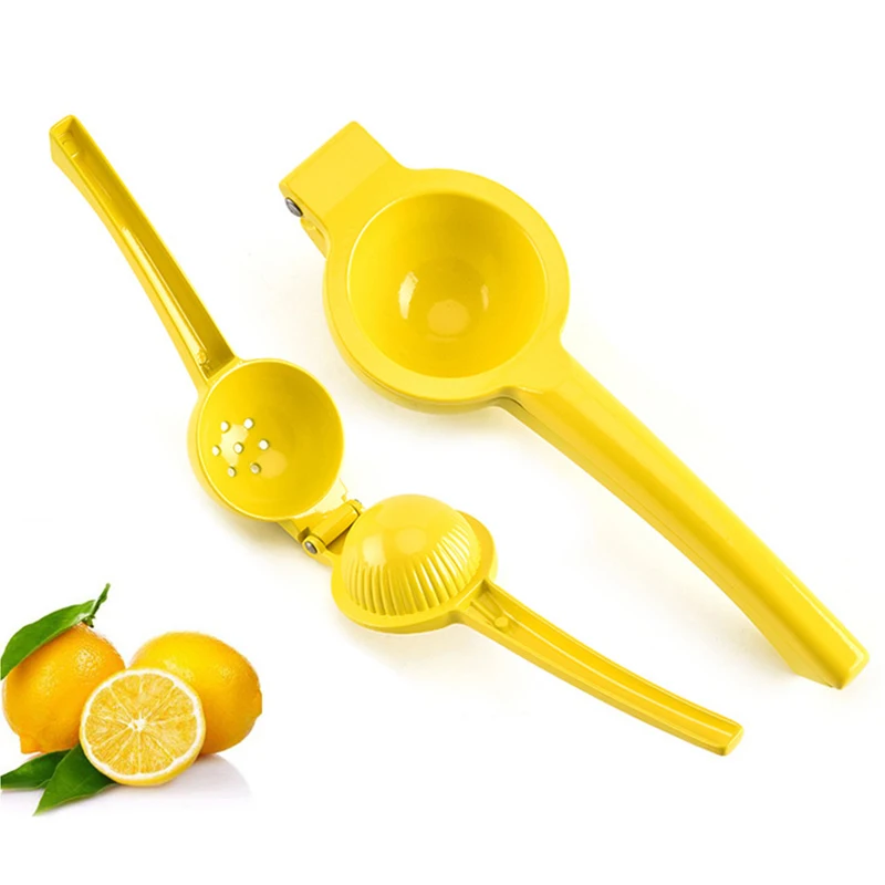 KONCO Metal Lemon Lime Squeezer Stainless Steel Manual Citrus Press Juicer Hand Juicier Fresh Fruit Tool Kitchen Tools |