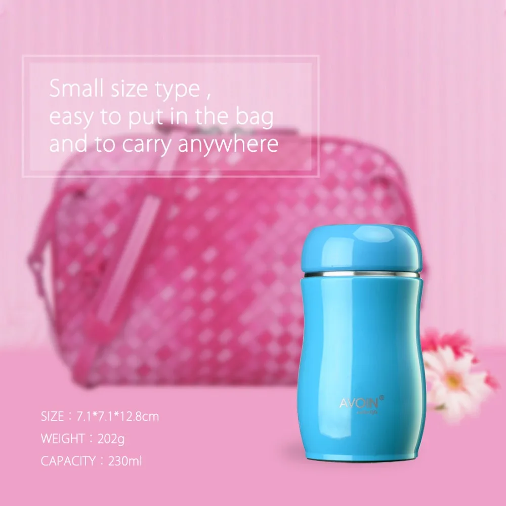 230ml Stainless Steel Vacuum Insulated Travel Cute Double Walled Espresso Cups Coffee Christmas Gifts Thermal Mug | Дом и сад