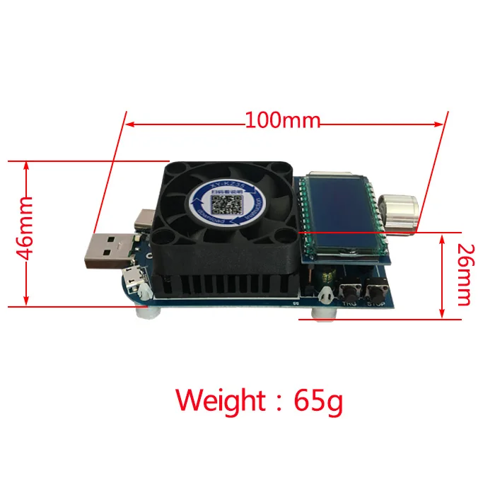 Электронный тестер заряда аккумулятора KZ25 25 Вт USB Тип C QC2.0/3 0 AFC FCP|Тестеры