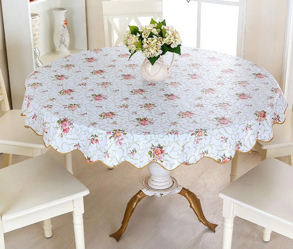 Настольная Юбка ПВХ водоотталкивающая скатерть и горячее масло одноразовые