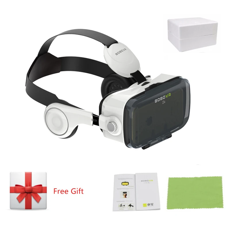 BOBOVR Z4 3D очки виртуальной реальности google Cardboard Bobo Vr коробка стерео гарнитура для 4 3