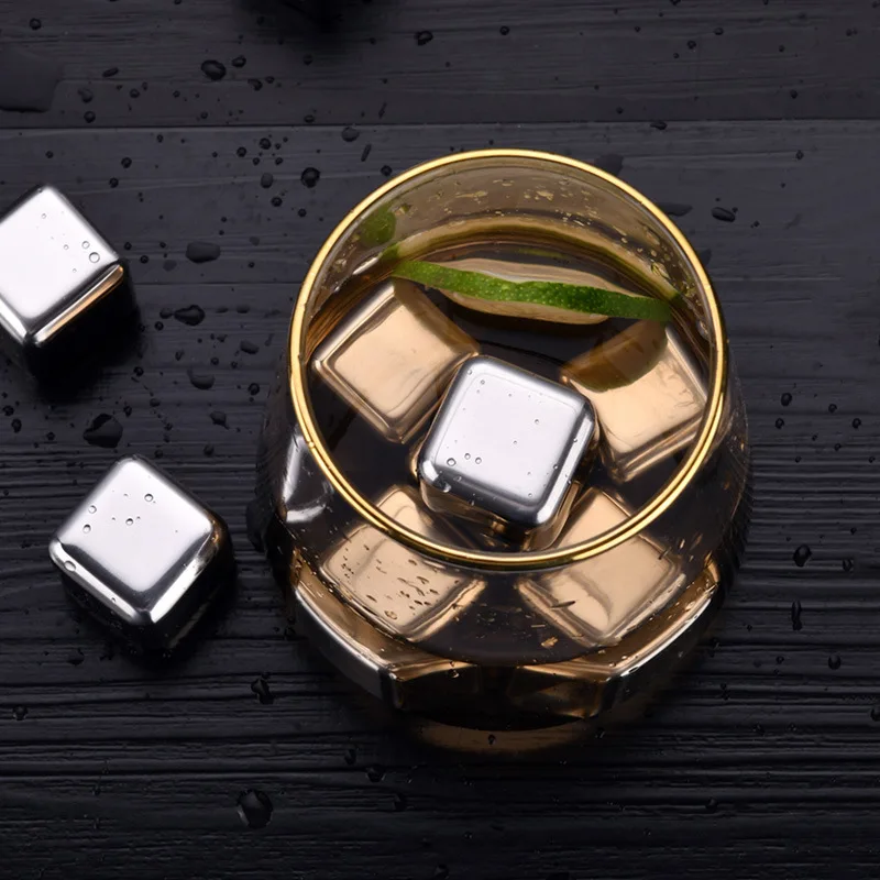 Нержавеющая сталь fidget ice cubes 304 металлический быстрозамороженный зубной камень