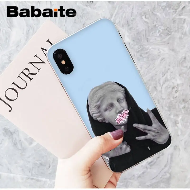 Babaite Art Fresco Michelangelo создание Адама чехол для телефона для iPhone X XS 6 6S 7 7plus 8 8Plus 5 5S XR 10 11 11pro 11promax