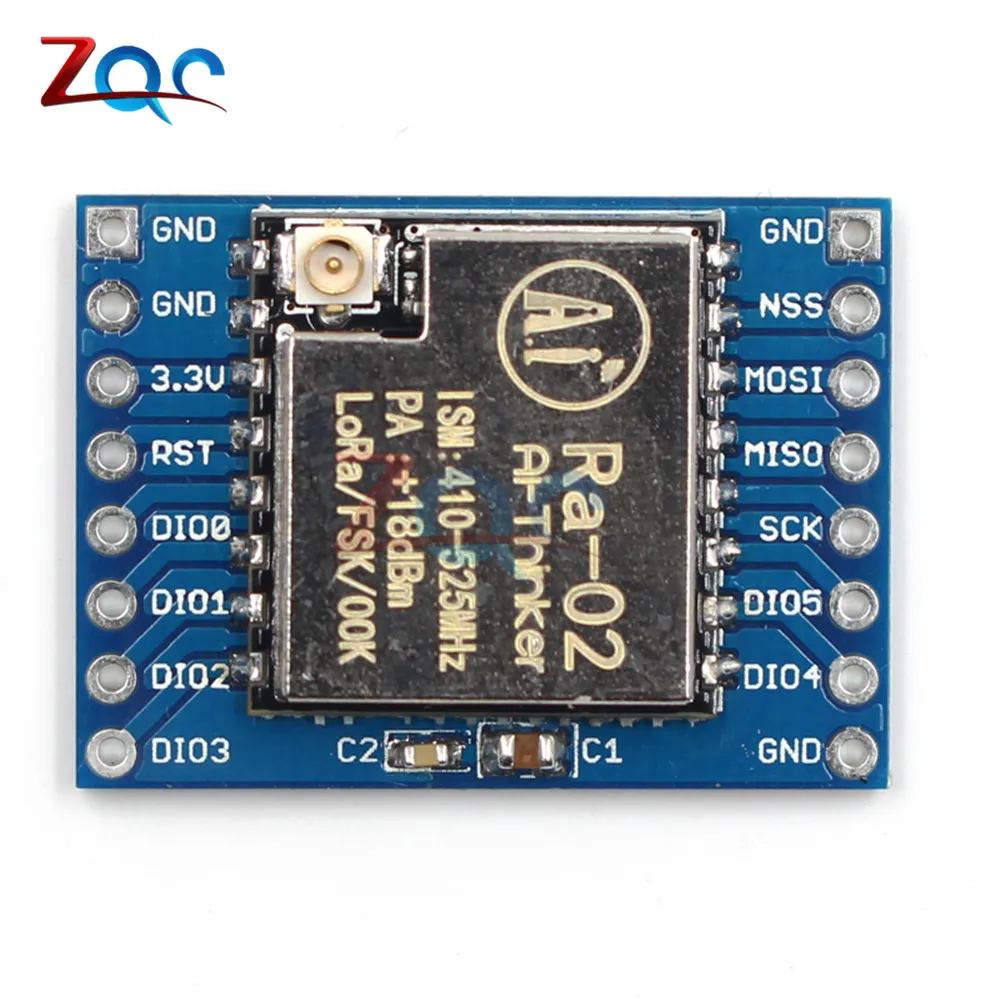 SX1278 LoRa модуль 433 м МГц 10 км Ra 02 Ai Thinker беспроводной спектр распространения разъем