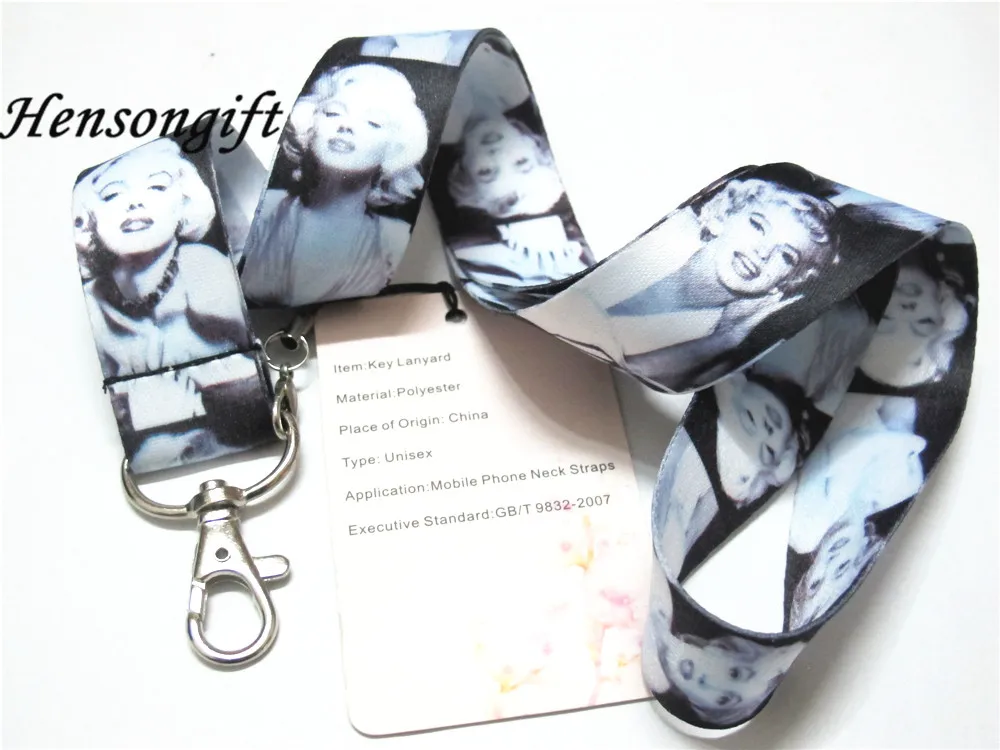 Мэрилин ремень с Монро для ключей телефон шейные платки|lanyard for|lanyard for keysbadge lanyard |