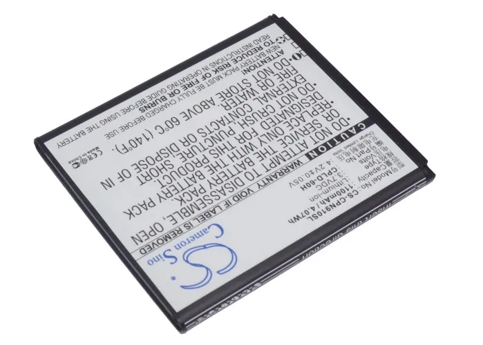 CPLD 60H батареи Cameron Sino 1100mAh Для Coolpad 8150 9100 N916 N930 U8150 W721|Аккумуляторы для мобильных