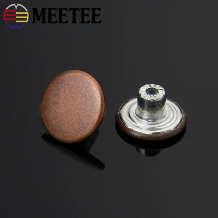 Металлические пуговицы Meetee 15/17 мм для джинсов курток ковбойских пальто | Дом и сад