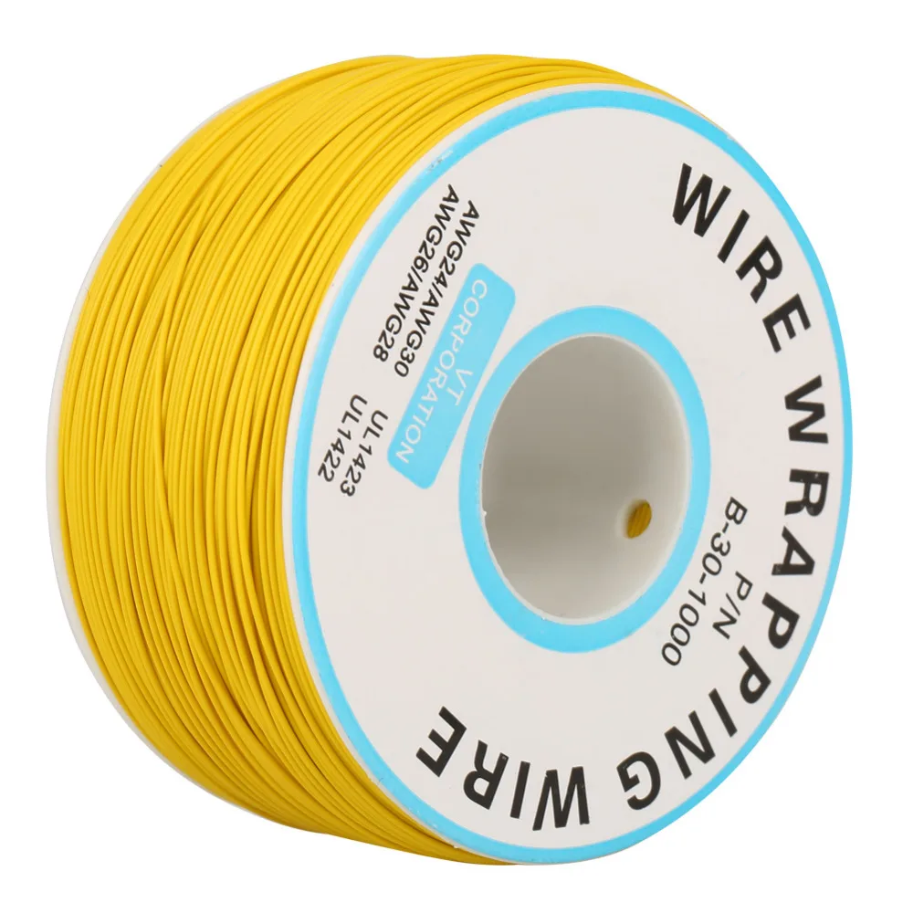 1 рулон проволочной обмотки одинарный медный провод 30AWG кабель 0,25 мм диаметр сердечника электрические провода