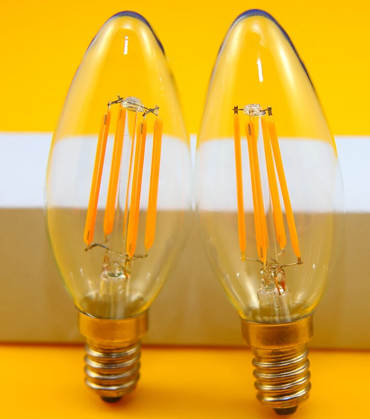 Бесплатная доставка винтажная лампа в ретро стиле с регулируемой яркостью E14 2 Вт