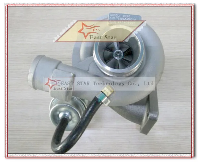 Фото Турбокомпрессор Turbo GT2052S 721843 721843-0003 721843-5001S 79519 для Ford RANGER Truck International Maxion 01- HS2.8 Power Stroke 2.8L 130 л.с. №3