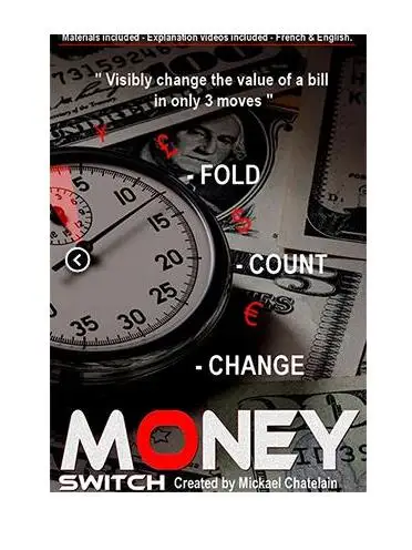 Денежный переключатель от Mickael Chatelain-Волшебные трюки | Игрушки и хобби