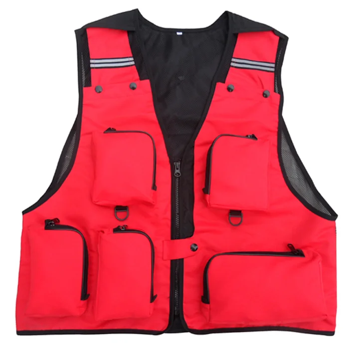 Летняя мужская и женская сетчатая дышащая быстросохнущая жилетка для