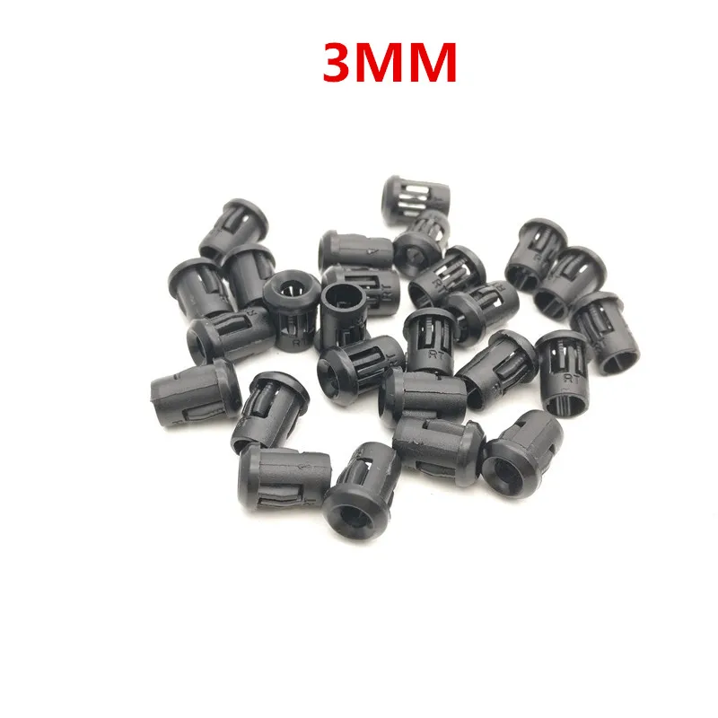100 шт. светодиодный Светодиодная лампа 3 мм|lamp socket|led lamp socketplastic socket holder |