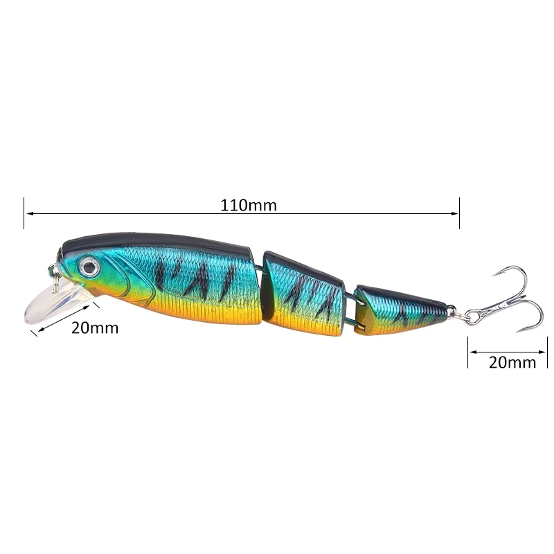 SEAPESCA шарнирная рыболовная приманка 110 мм 14 5 г Гольян жесткая Приманка Crankbait