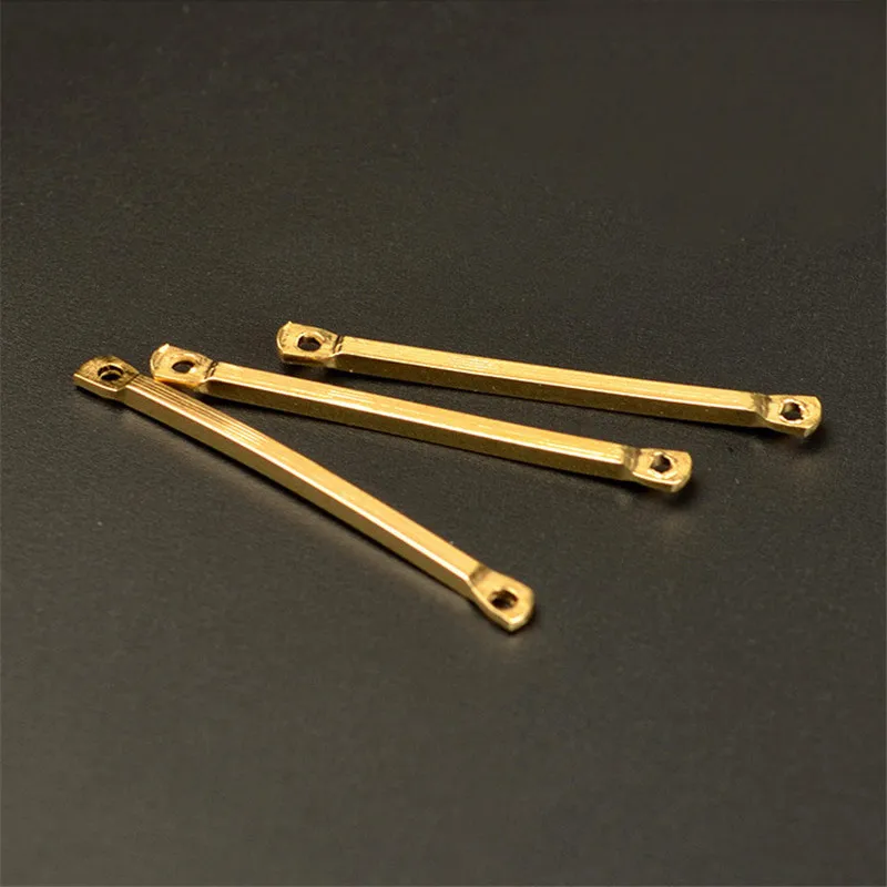 500 шт. длинные цилиндрические соединители для сережек