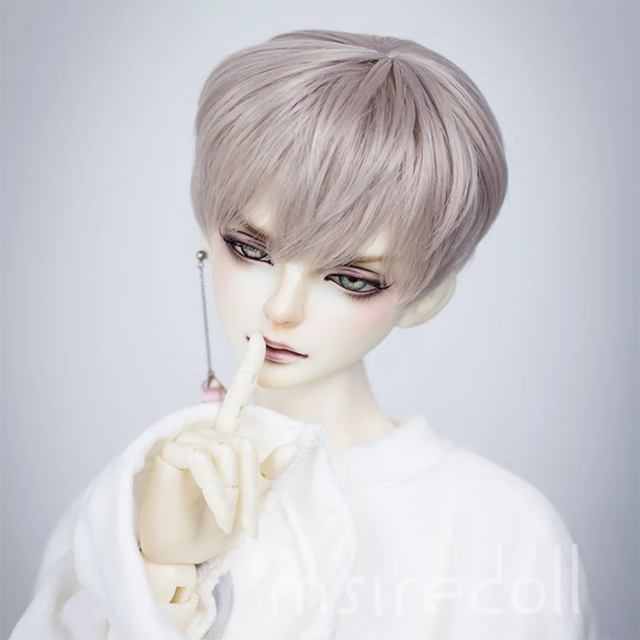 7 Cataleya bjd куклы короткие мальчики Волосы 1/3 1/4 1/6 BJD парики Высокая температура волокна для кукол - Цвет: 7