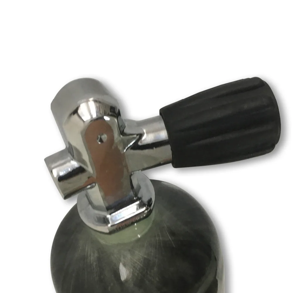 AC951 Дайвинг хомут клапан оборудование HPA 4500PSI Цилиндрическая резьба M18 * 1 5 Прямая