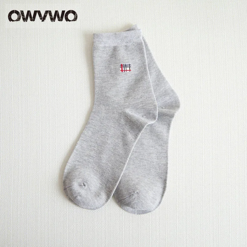 OWVWO 5 пар/лот 2018 Новый Для мужчин Цвет модные хлопковые носки Пот носки|Мужские