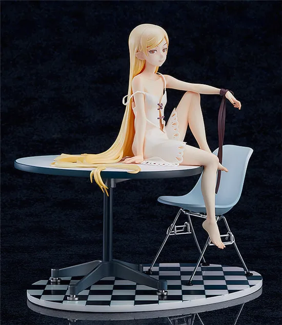 Аниме Oshino Shinobu сексуальные ПВХ Фигурки для девочек модель игрушек 19 см | Игрушки и