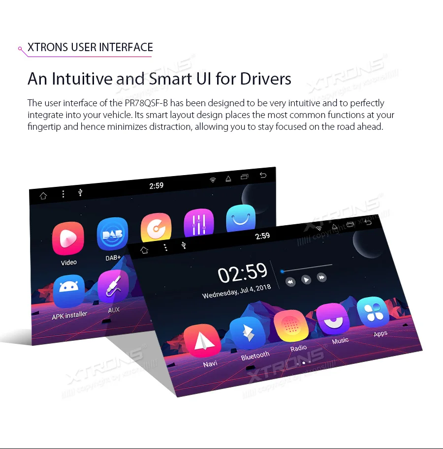 XTRONS " Android 8,1 Восьмиядерный автомобильный стерео dvd-плеер радио gps навигация для FORD Focus II C-Max 2005 2006 2007 Fusion Transit